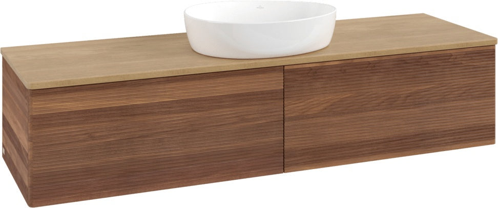 Villeroy & Boch Waschbeckenunterschrank Antao K36110 1600 mm Anthracite Matt Lacquer