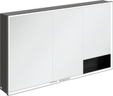 Villeroy & Boch Spiegelschrank My View+ B48110 1000 mm Graphite mit LED-Beleuchtung und SoftClosing