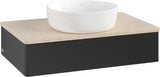 Villeroy & Boch Waschtischunterschrank Antao 800 mm Glossy White Lacquer mit LED-Beleuchtung