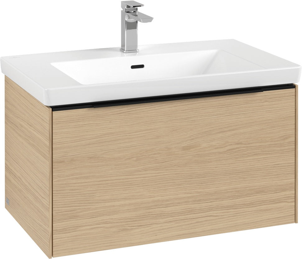 Villeroy & Boch Waschtischunterschrank Subway 3.0 C 573L0 Brilliant White mit Beleuchtung