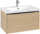 Villeroy & Boch Waschtischunterschrank Subway 3.0 C 573L0 Brilliant White mit Beleuchtung