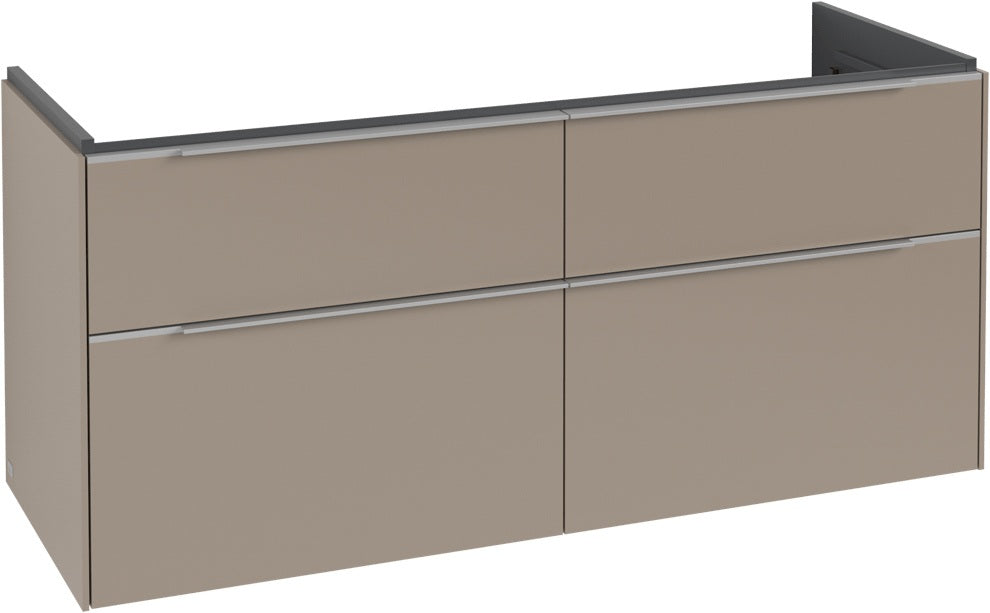 Villeroy & Boch Subway 3.0 Waschtischunterschrank 1272 mm Brilliant White mit 4 Auszügen