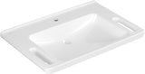 Villeroy & Boch ViCare Wandwaschbecken 800x550 mm Rechteck Weiß Alpin