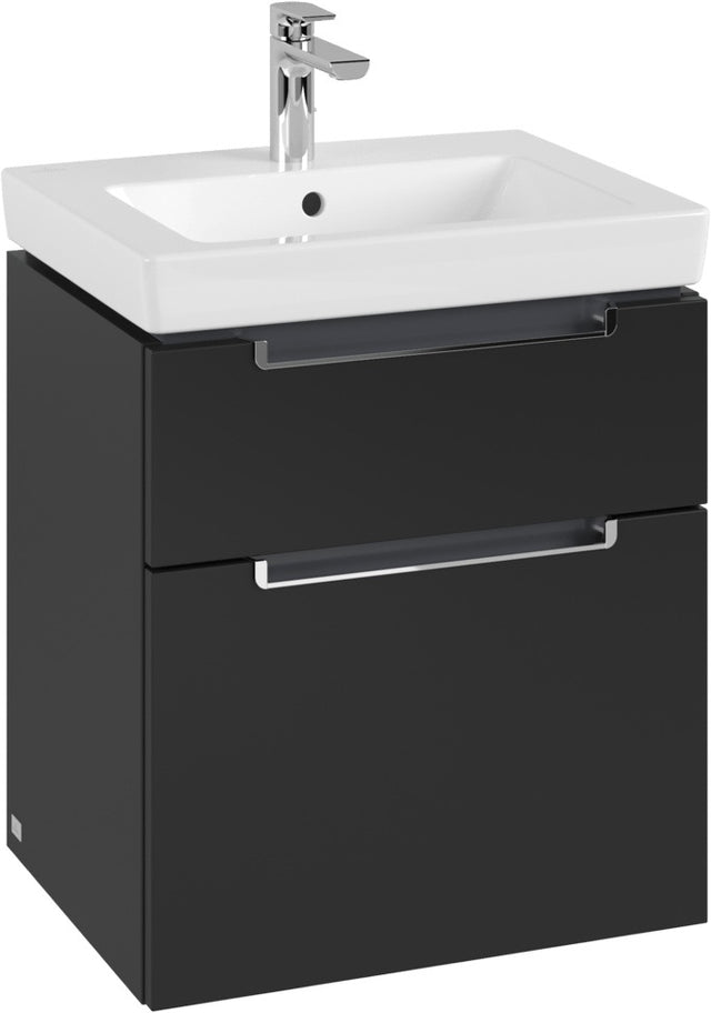 Villeroy & Boch Subway 2.0 Waschbeckenunterschrank A90810 Volcano Black 537 mm