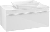 Villeroy & Boch Venticello Waschtischunterschrank 957 mm Glossy White mit Auszug