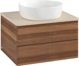 Villeroy & Boch Waschtischunterschrank Antao K18013 600x360x500 mm Warm Walnut mit SoftClosing