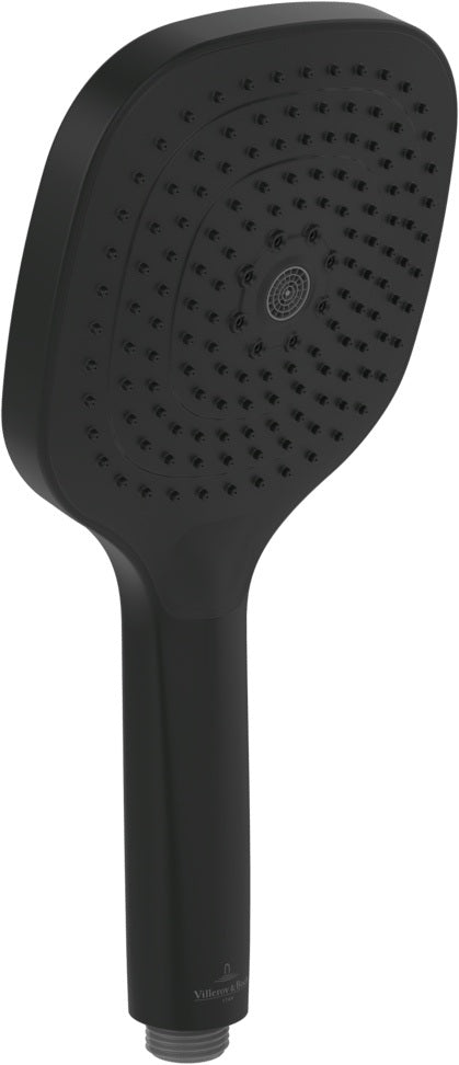 Villeroy & Boch Handbrause Infinity Showers TVS11000 – Eckig, Chrom, 3 Strahlarten, EasyClean