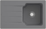 Villeroy & Boch Architectura 45 Einbauspüle 800x510mm Ebony CeramicPlus reversibel