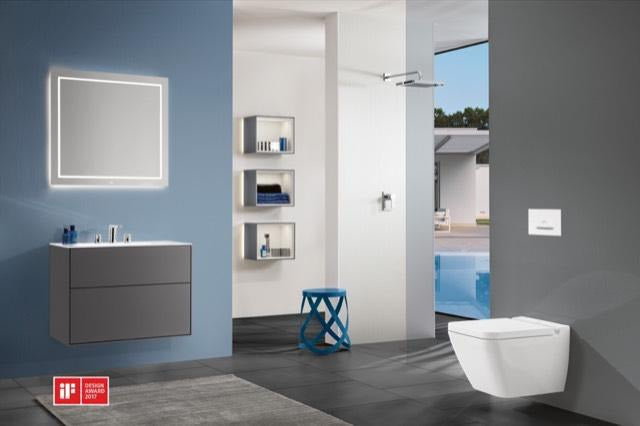 Villeroy & Boch Finion Regalmodul G580GF 418x358x270mm Glossy White Lacquer mit Beleuchtung