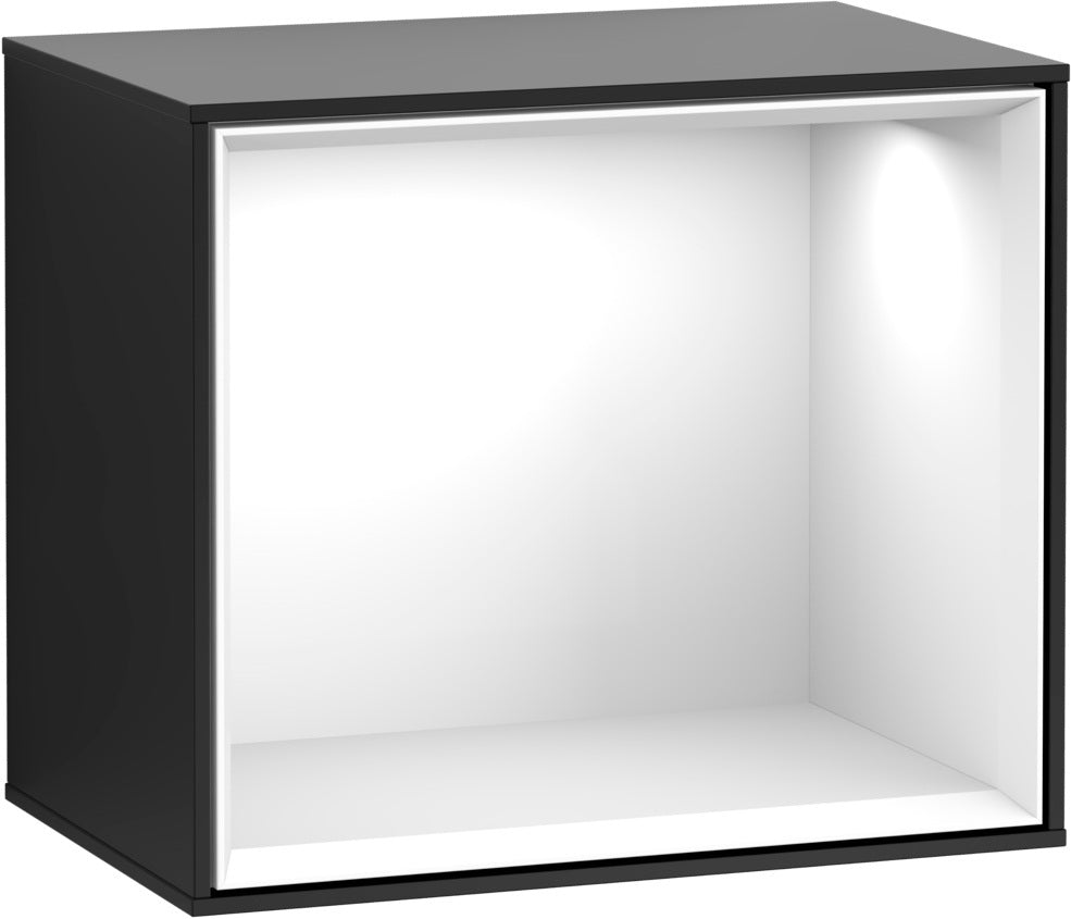 Villeroy & Boch Finion Regalmodul G580GF 418x358x270mm Glossy White Lacquer mit Beleuchtung