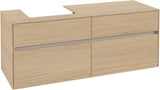 Villeroy & Boch Waschtischunterschrank Collaro C074 Nordic Oak 1400 mm mit 4 Auszügen