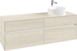 Villeroy & Boch Waschtischunterschrank Collaro C051 1600 mm White Oak mit SoftClosing