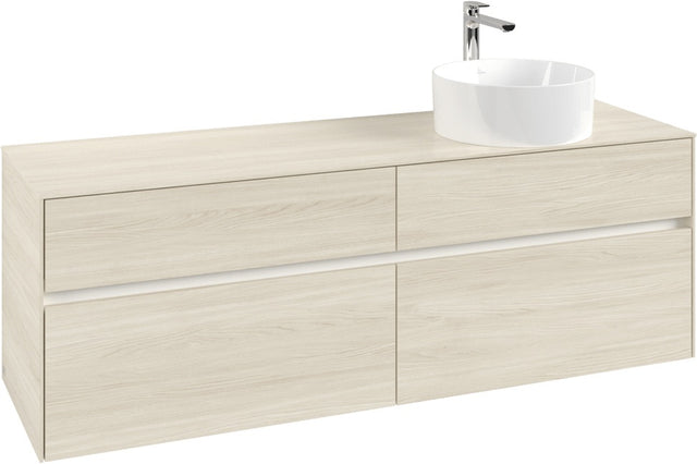 Villeroy & Boch Waschtischunterschrank Collaro C051 1600 mm White Oak mit SoftClosing