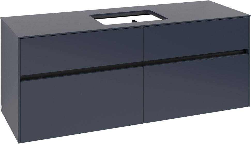 Villeroy & Boch Waschtischunterschrank Collaro C11600 1400 mm White Oak – 4 Auszüge, SoftClosing
