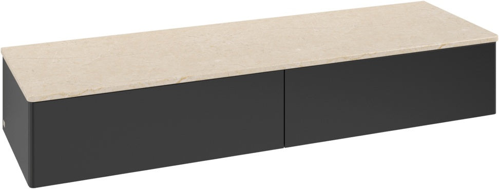 Villeroy & Boch Sideboard Antao K42003 1600 mm Anthracite Matt mit Marmorplatte