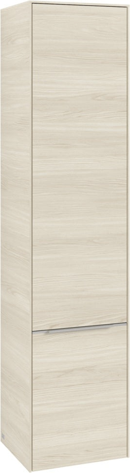Villeroy & Boch Hochschrank Subway 3.0 C58600 – Brilliant White, 2 Türen, SoftClosing