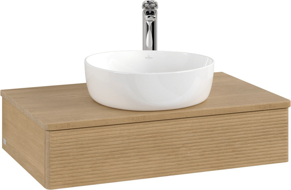 Villeroy & Boch Waschtischunterschrank Antao 800 mm Glossy White Lacquer mit Auszug
