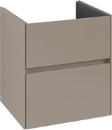 Villeroy & Boch Collaro Waschbeckenunterschrank C142 B0 White Oak mit Beleuchtung & SoftClosing