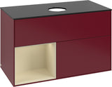 Villeroy & Boch Waschtischunterschrank Finion FA12G 1000 mm Glossy White Lacquer mit Beleuchtung