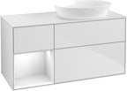 weiß / Mitteldichte Faserplatte (MDF) / GA41G F 1200x603x501mm White Matt
