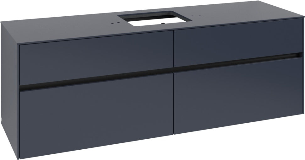 Villeroy & Boch Waschtischunterschrank Collaro C13400 1600 mm White Oak mit 4 Auszügen und SoftClosing