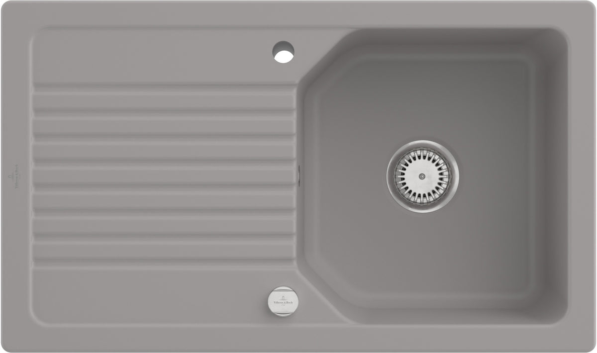 Villeroy & Boch Einbauspüle Linara 338501 860x510mm Rechteck Almond CeramicPlus