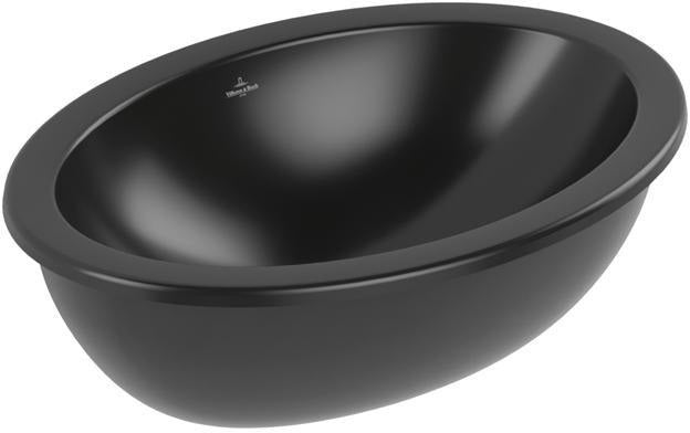 Villeroy & Boch Loop & Friends Unterbauwaschbecken 485x325mm TitanCeram Ebony CeramicPlus