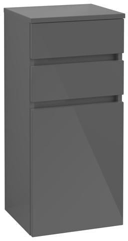 Villeroy & Boch Legato Seitenschrank 400 mm hochglänzend weiß mit Soft-Close