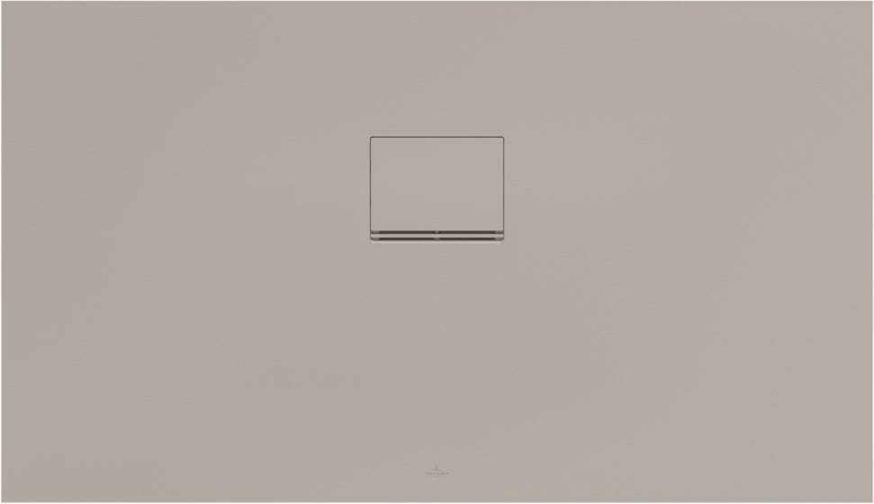 Villeroy & Boch Squaro Infinity Duschwanne 1300x700mm Morning Green – Rechteck, Rutschhemmung C, Quaryl