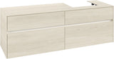 Villeroy & Boch Collaro Waschbeckenunterschrank 1600 mm White Oak mit LED-Beleuchtung