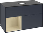 blau / Mitteldichte Faserplatte (MDF) / keine Angabe