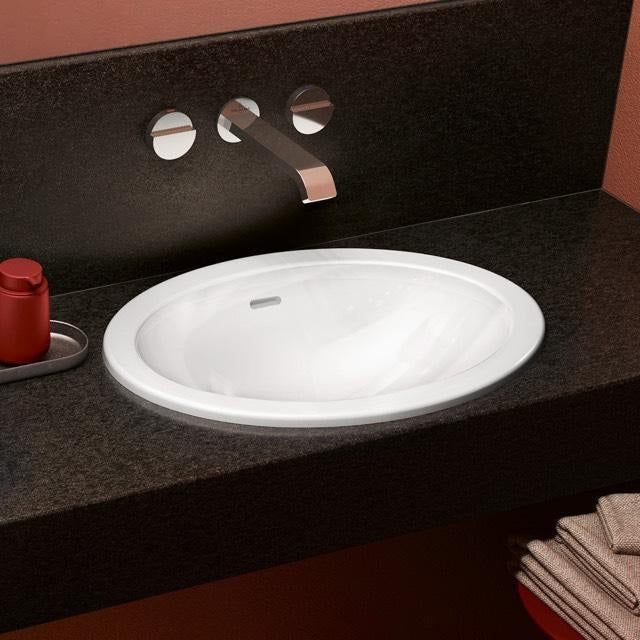 Villeroy & Boch Loop & Friends Einbauwaschbecken 505x360mm Oval Weiß Alpin