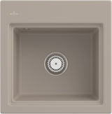 Villeroy & Boch Einbauspüle Subway Style 50 S Stone White CeramicPlus 500x510 mm