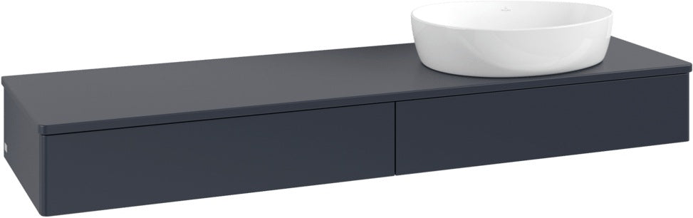 Villeroy & Boch Waschbeckenunterschrank Antao K16050 1600x190x500mm Anthracite Matt Lacquer