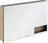 Villeroy & Boch Spiegelschrank My View+ B48110 1000 mm Graphite mit LED-Beleuchtung und SoftClosing