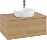 Villeroy & Boch Waschtischunterschrank Antao K30151 800 mm Warm Walnut mit Auszug
