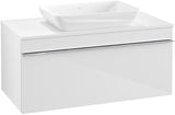 Villeroy & Boch Venticello Waschtischunterschrank 957 mm Glossy White mit Auszug