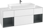 weiß / Mitteldichte Faserplatte (MDF) / G211H G 1600x603x501mm Glossy White