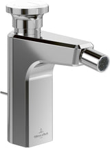 Villeroy & Boch Einhebel-Bidetarmatur Vea eckig Chrom – ViPush, AirPlus, AquaSmart