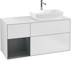 weiß / Mitteldichte Faserplatte (MDF) / G801H G 1200x603x501mm White Matt