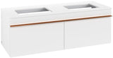Villeroy & Boch Venticello Waschtischunterschrank 1257 mm Glossy White für 2 Waschbecken