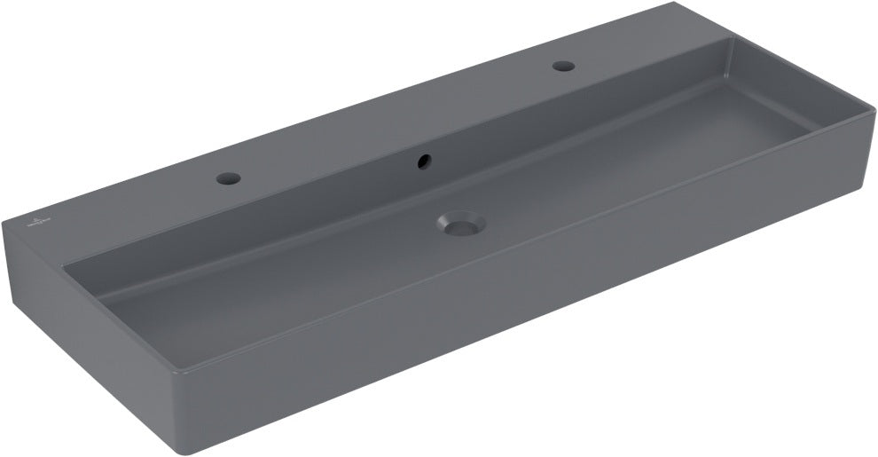 Villeroy & Boch Wandwaschbecken Memento 2.0 4A22CK 1200x470mm Graphite CeramicPlus