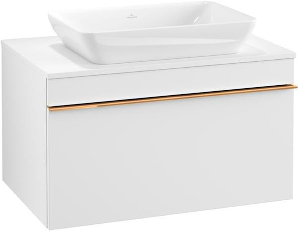 Villeroy & Boch Venticello Waschtischunterschrank 757 mm Glossy White mit Auszug