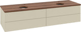 Villeroy & Boch Waschtischunterschrank Antao 1600 mm Anthracite Matt mit 4 Auszügen und Beleuchtung