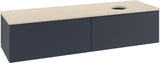 Villeroy & Boch Antao Waschbeckenunterschrank 1600 mm Anthrazit Matt mit 2 Auszügen