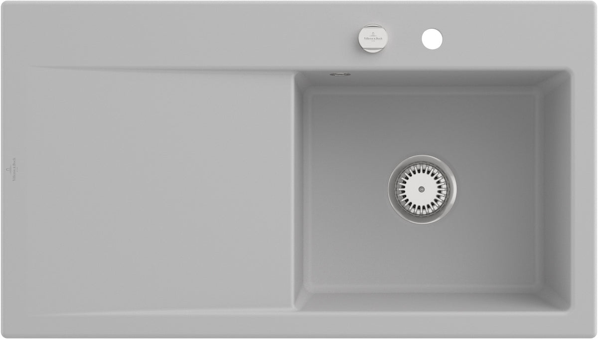Villeroy & Boch Einbauspüle Subway Style 50 Weiß Alpin CeramicPlus 900 mm