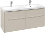 Villeroy & Boch Waschtischunterschrank Subway 3.0 C 568L0 1272 mm Brilliant White mit LED