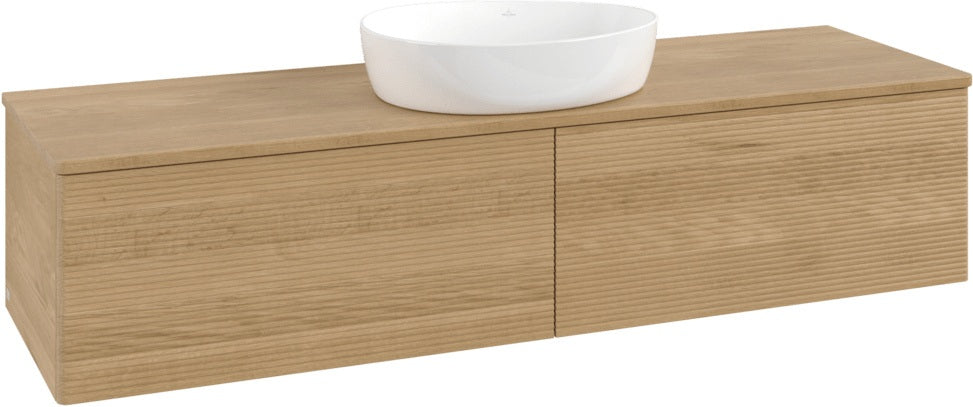 Villeroy & Boch Waschbeckenunterschrank Antao K36110 1600 mm Anthracite Matt Lacquer