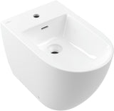 Villeroy & Boch Bodenstehendes Bidet Subway 3.0 370x600mm Oval Weiß Alpin