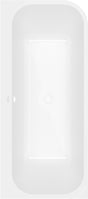Villeroy & Boch Architectura Airpool Entry Whirlpool 1700x750 mm Weiß Alpin, links